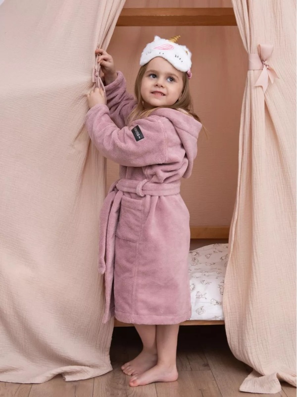 Подростковый бамбуковый халат Mini boss (Pudra)